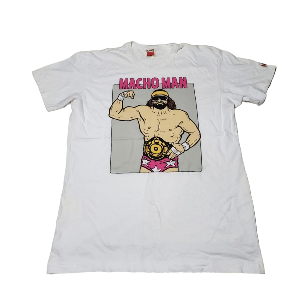 Old School Homage Macho Man tee